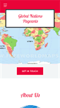 Mobile Screenshot of globalnationspageants.com